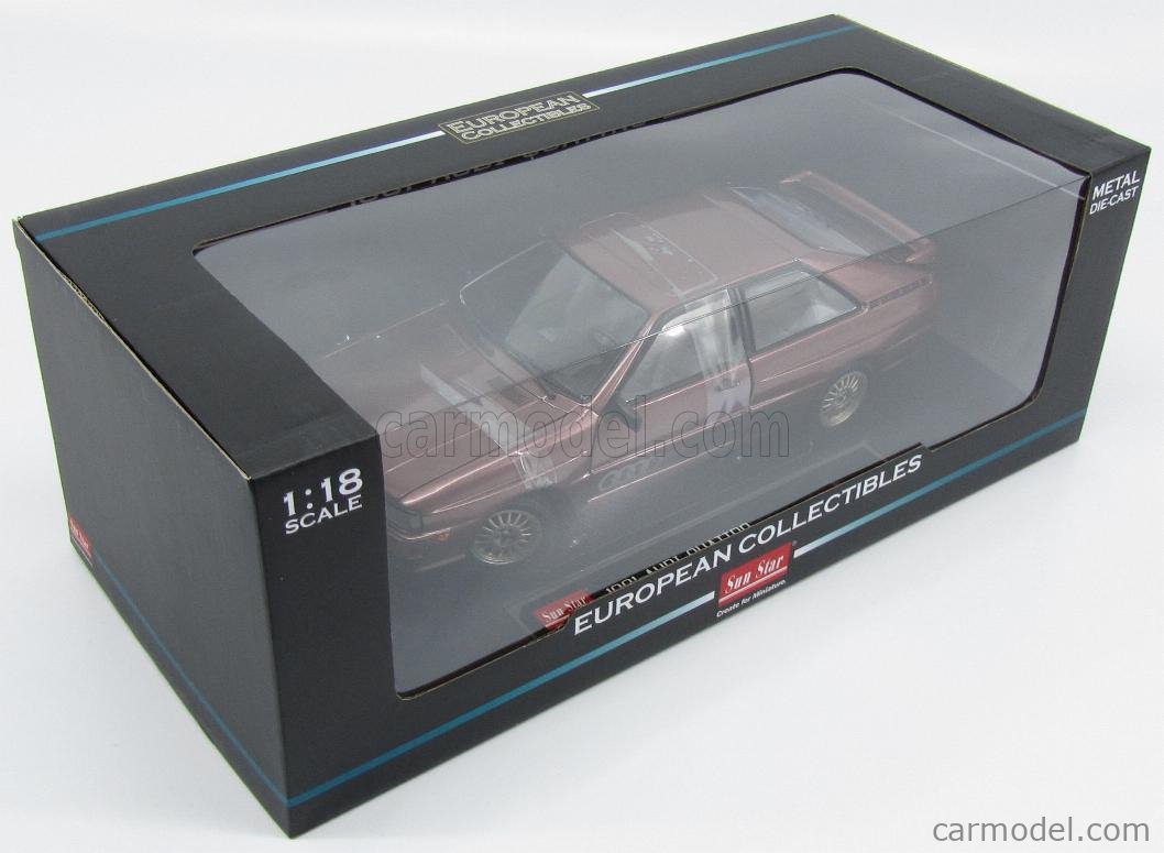 Sunstar 1:18 - Voiture miniature - Audi quattro Coupe 1981 Rallye de