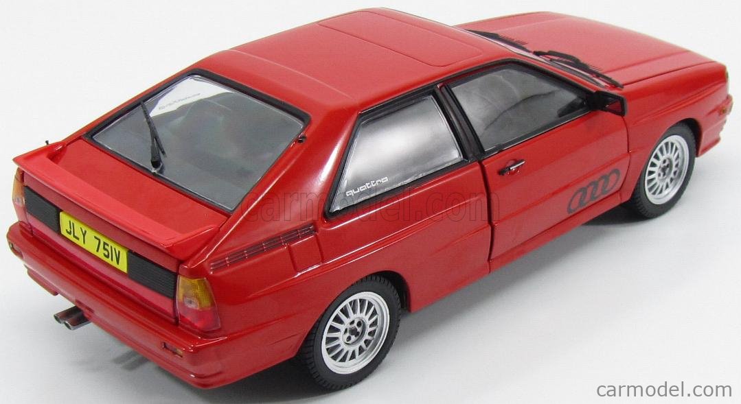 SUN-STAR 04158R Scale 1/18 | AUDI QUATTRO COUPE RHD 1981 RED