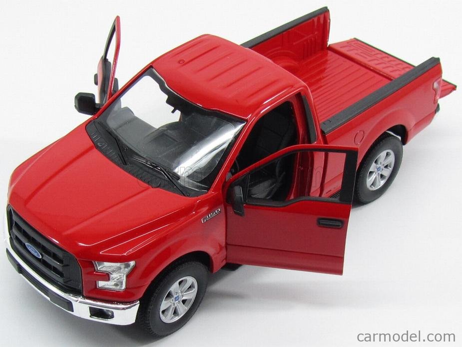 Welly Ford F*150 Pick-Up Tuning Blau Mit Flammen 10 Produktbild-Vorschau 6