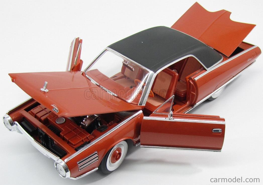 YAT-MING 92448ORMT Scale 1/18 | CHRYSLER TURBINE 1963 ORANGE MET