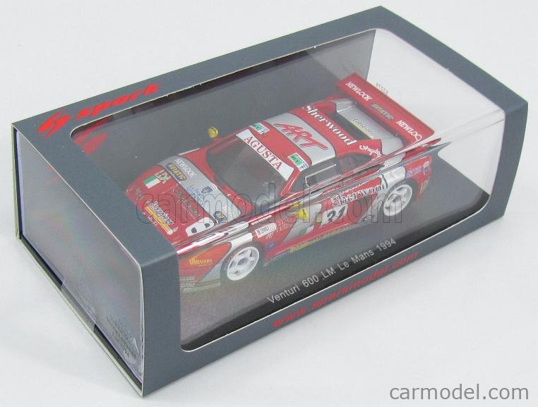 SPARK-MODEL S2279 Scale 1/43 | VENTURI 600LM TEAM AGUSTA RACING TEAM N ...