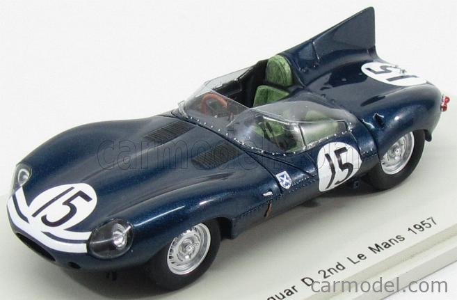 SPARK-MODEL S4390 Scale 1/43 | JAGUAR D-TYPE N 15 2nd 24h LE