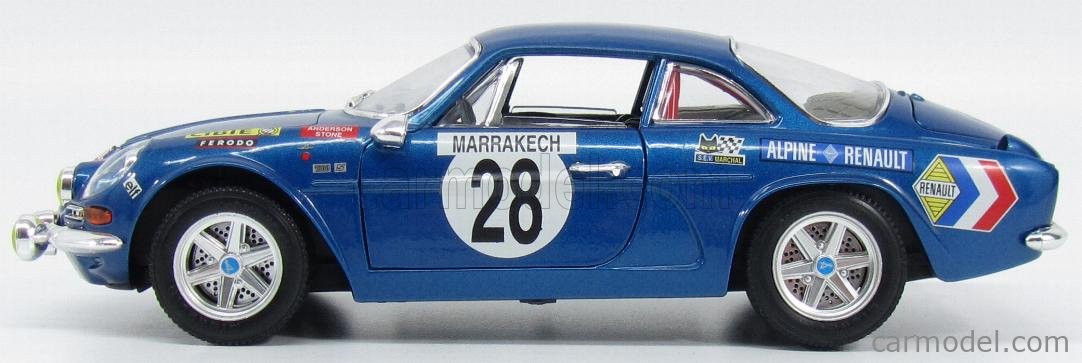 ミニカー ALPINE A110 1600S 1971 1/16 Bburago Burago 1:16 Diecast Special Collection Blue 1971 Alpine