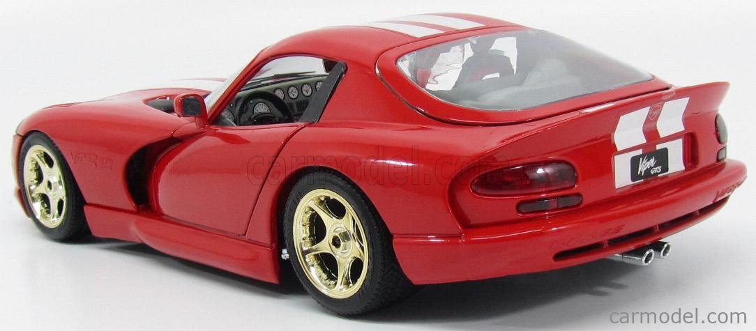 Voiture Miniature Dodge Viper GTS Coupé (1996) Burago 1/18 en