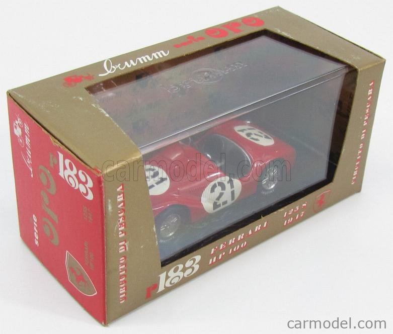 TECNOMODEL MYTHOS 1/18 - FERRARI 125S - Circuito de Livorno 1947