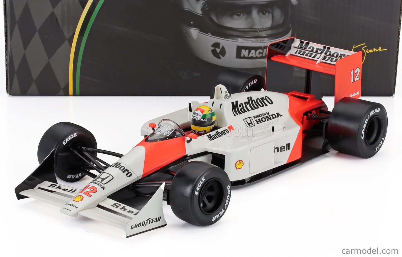 IXO 1/18 プレミアム-X MP4/4 日本GP 1/18 Premium X 1988 Ayrton Senna McLaren MP4/4 #12 Japan GP