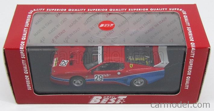 BEST-MODEL 9613 Scale 1/43 | FERRARI 512 BB LM N 29 MUGELLO 1981 DEL ...