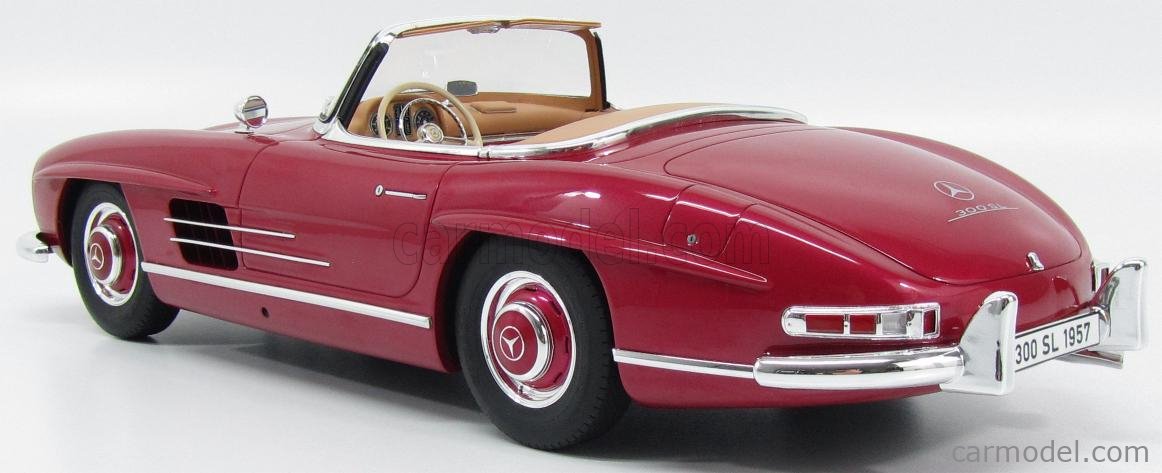 Mercedes 300 SL Roadster Rouge – GT Spirit 1/12 – DK537 – Occasion