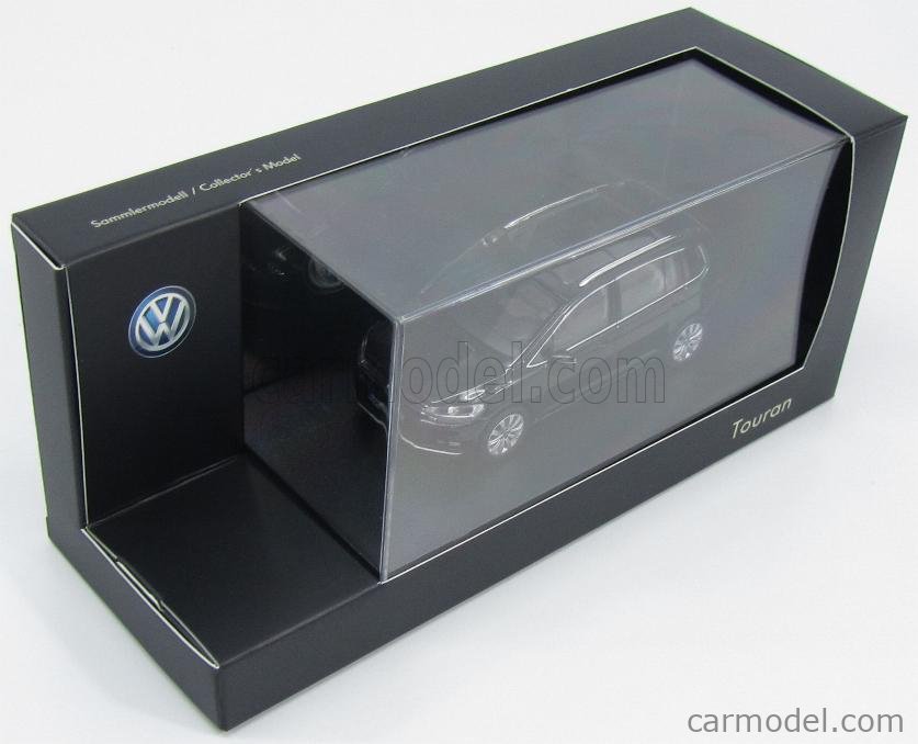 Modèle Réduit Volkswagen Touran GP 1/43 Minichamps - Bleu - Boîte Non Ouverte - Neuf (2007)