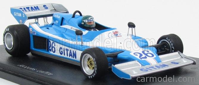 1/43 スパーク S1725 リジェ JS11-15 ドイツGP 優勝 1980 #26