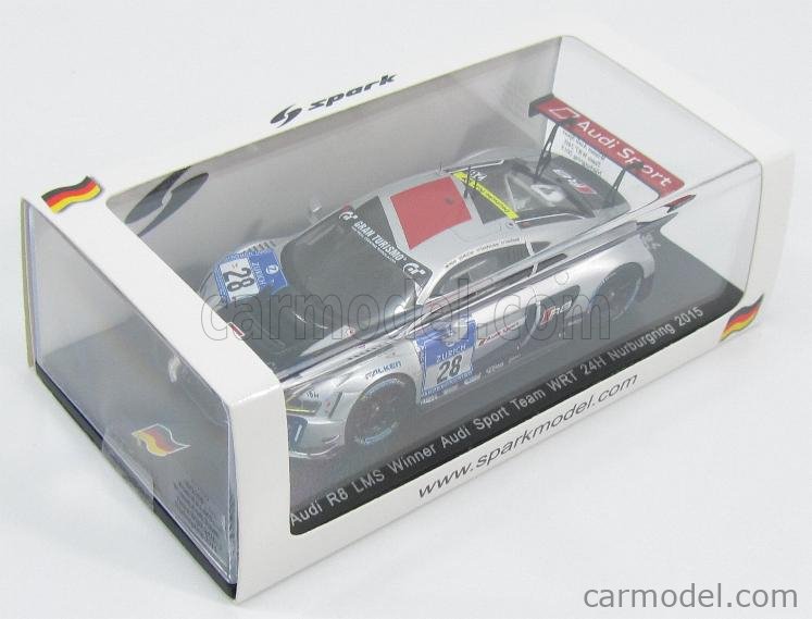 spark 1/43 audi R8 ニュル　2017年ウィナー spark 1/43 audi R8 ニュル 2017年ウィナー - メルカリ