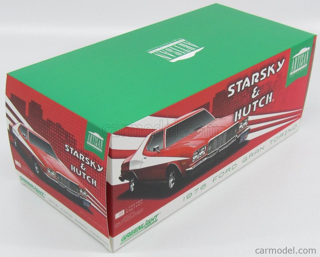 STARSKY & HUTCH 1976トリノ 1/18 GREEN LIGHT Amazon.com: GreenLight Artisan Starsky & Hutch Ford Gran