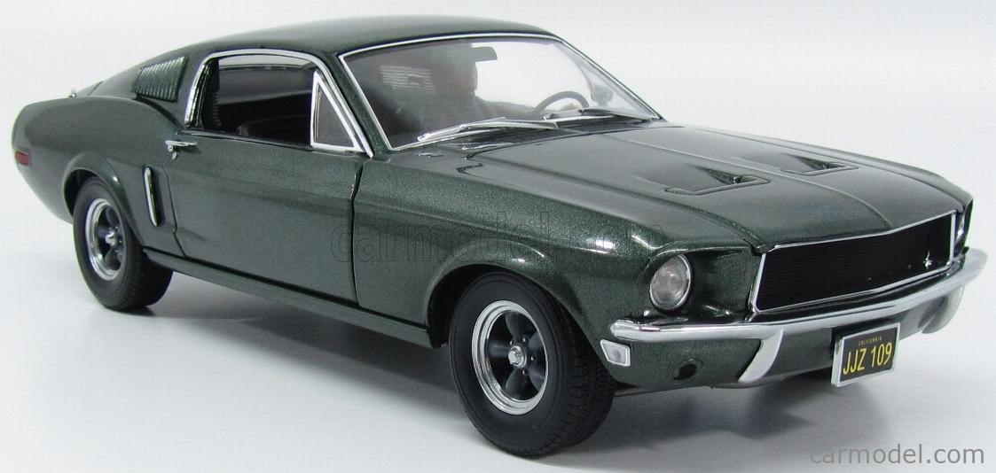 GREENLIGHT 12938 Scale 1/18 | FORD USA MUSTANG GT FASTBACK 1968 FROM ...