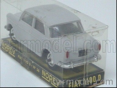 ANCIENNE NOREV PLASTIQUE N-36 Fiat 1100 D Échelle 1/43 Ème EUR 19,00 - FR