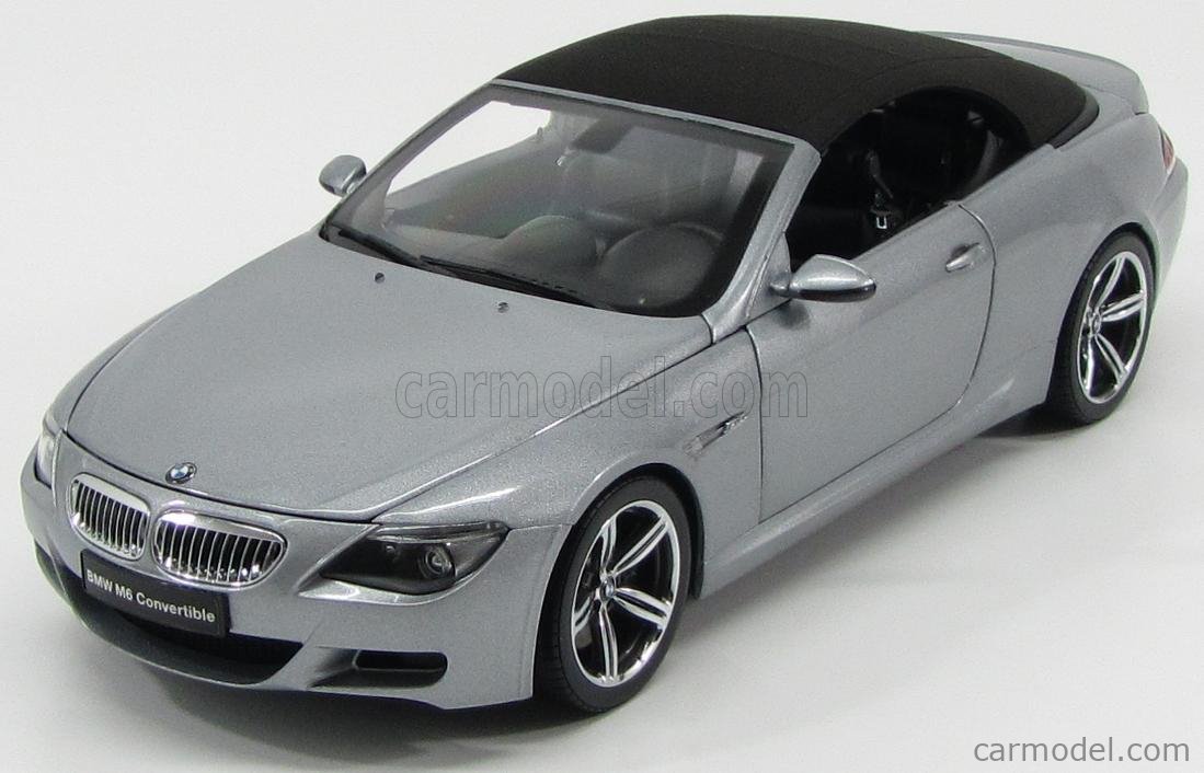KYOSHO 08704S Scale 1/18 | BMW 6-SERIES M6 CONVERTIBLE CABRIOLET