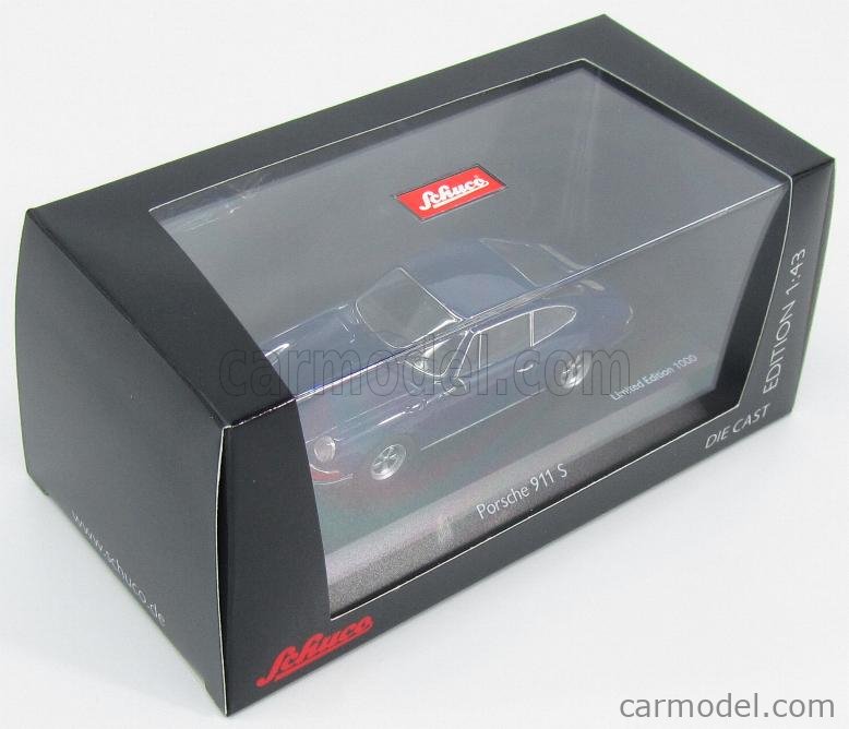 SCHUCO 03675 Scale 1/43 | PORSCHE 911S COUPE 1972 BLUE