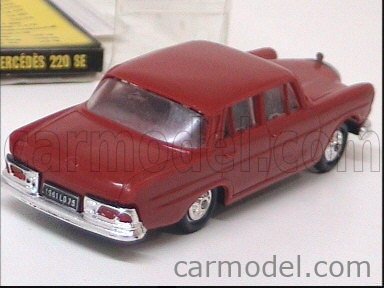 Mercedes Benz 220 SE Norev microminiatures N° 20 échelle 1/86