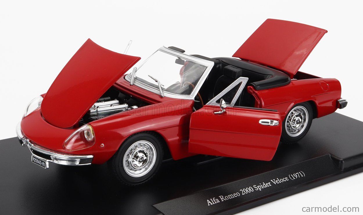 EDICOLA ABAVI046 Scale 1/24 | ALFA ROMEO 2000 SPIDER VELOCE