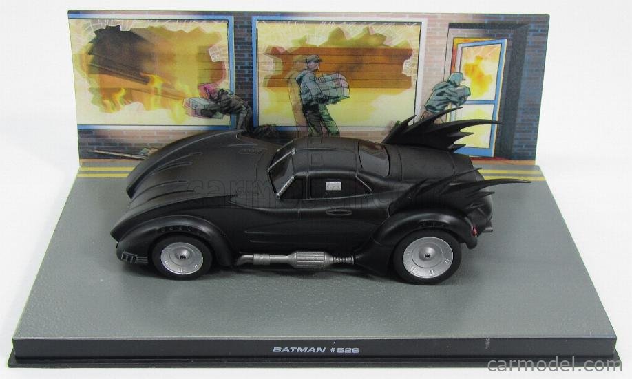 Sammlung von 2 Batmobile 1:43 Batman Vehicles Eaglemoss Modellauto Miniatur LB02 