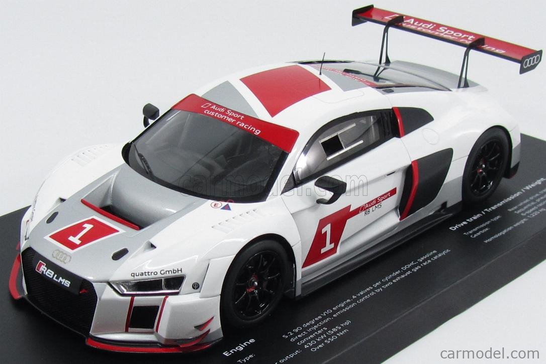SPARK-MODEL 5021500415 Scale 1/18 | AUDI R8 LMS TEAM AUDI