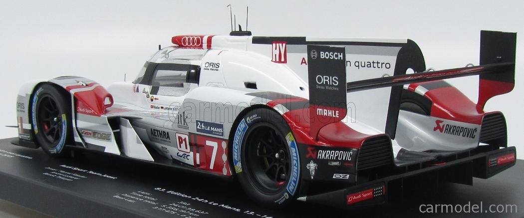 SPARK-MODEL 5021200263 Scale 1/43 | AUDI R18 ULTRA TEAM AUDI SPORT NORTH AMERICA N 4 3rd 24h LE