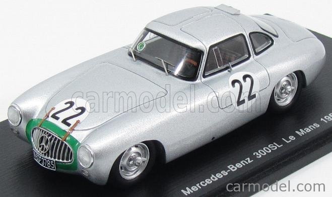 1/43 Spark 1955 Mercedes-Benz 300 SLR #701 Mille Miglia