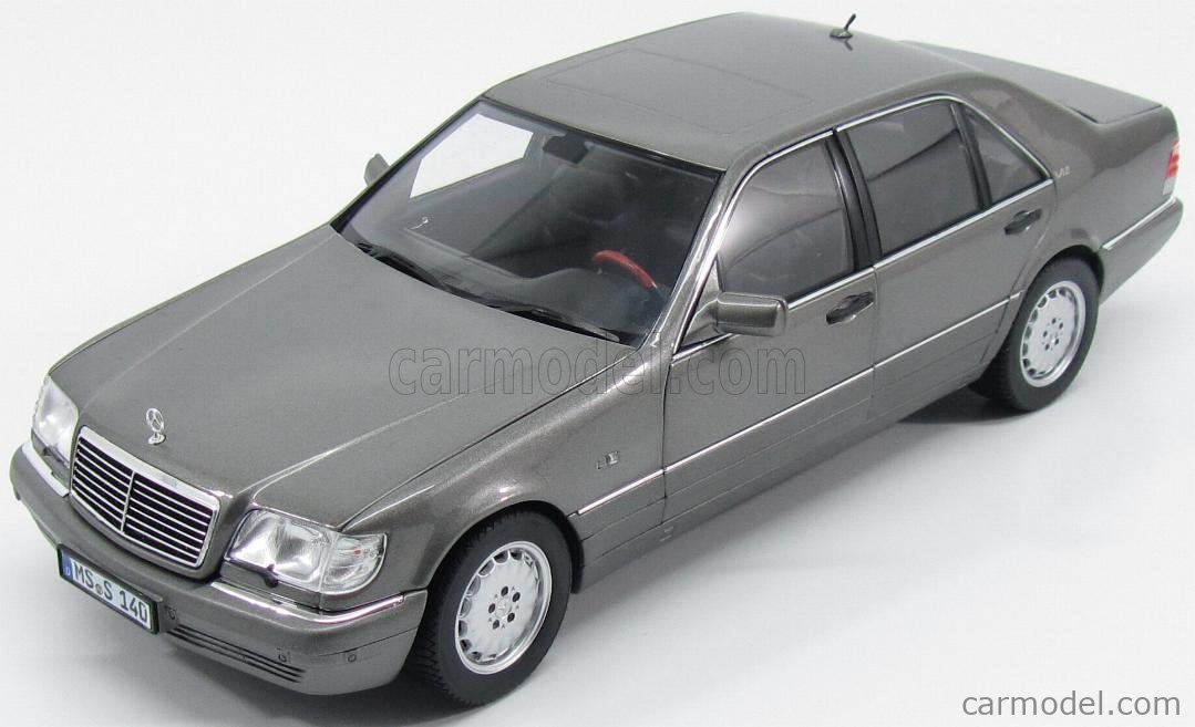 NOREV 183564 Scale 1/18 | MERCEDES BENZ S-CLASS 600 W140 1997 GREY MET