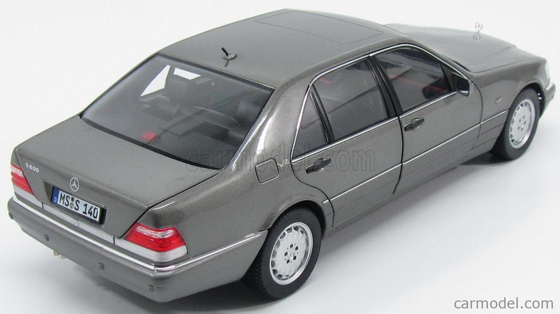 NOREV 183564 Scale 1/18 | MERCEDES BENZ S-CLASS 600 W140 1997 GREY MET