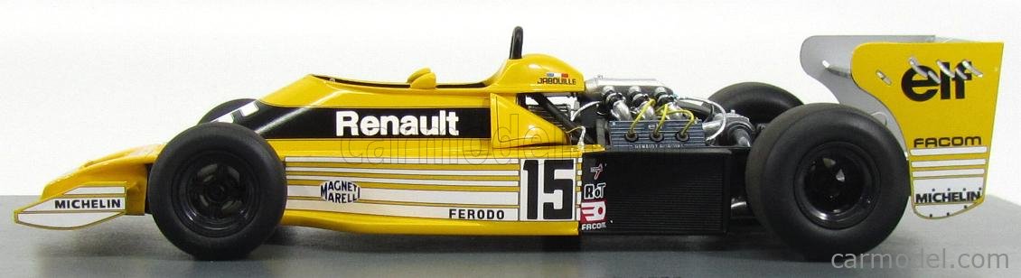 RENAULT - F1 RS01/1 N 15 BRITISH GP 1977 JEAN PIERRE JABOUILLE