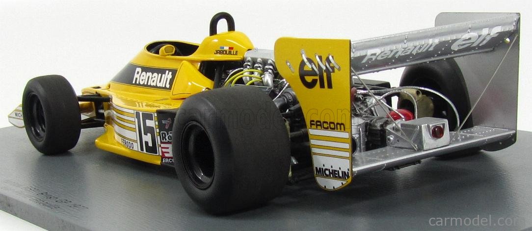 RENAULT - F1 RS01/1 N 15 BRITISH GP 1977 JEAN PIERRE JABOUILLE