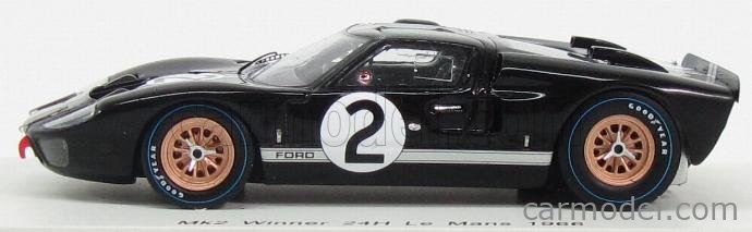 FORD USA - GT40 MKII 7.0L V8 TEAM SHELBY AMERICAN INC. N 2 WINNER 24h LE  MANS 1966 B.McLAREN - C.AMON
