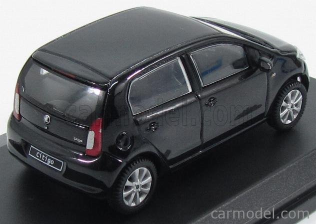 Miniature 1/43 Abrex – Skoda Citigo 5 Portes – Pompier HZS 1999 – Rouge Et Blanc