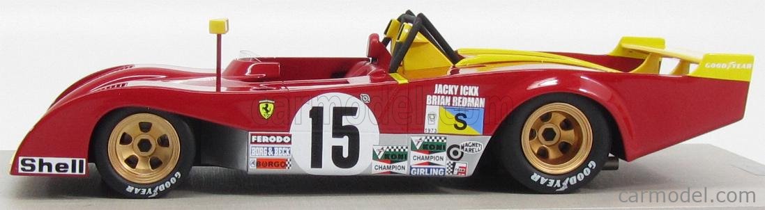 Altaya 1:43 Ferrari 312 P 24 Heures du Mans 1973 (Neu und