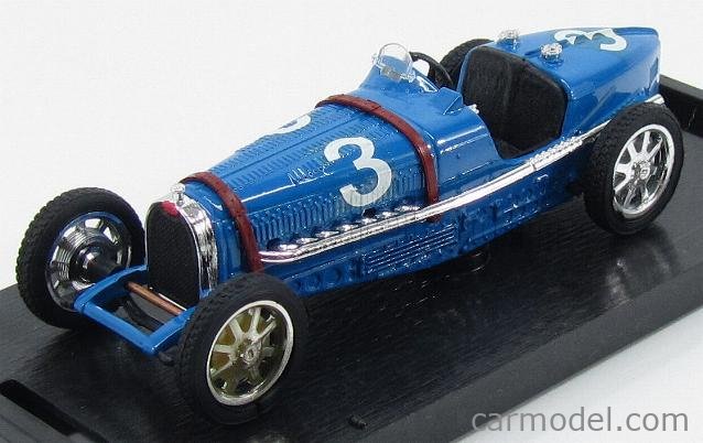 BRUMM R042-OLD Scale 1/43 | BUGATTI TIPO 59 N 3 1933 TWO-SEATER 