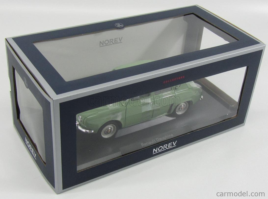 NOREV 185167 Scale 1/18 | RENAULT DAUPHINE 1958 ASH GREEN