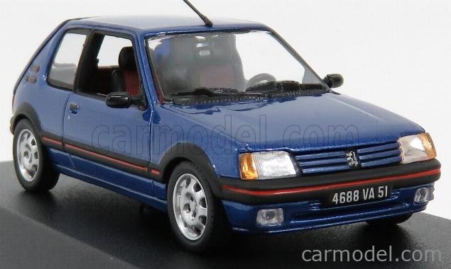 Peugeot 205 GTI 1992 azul 1:43 norev 471704 nuevo /& OVP