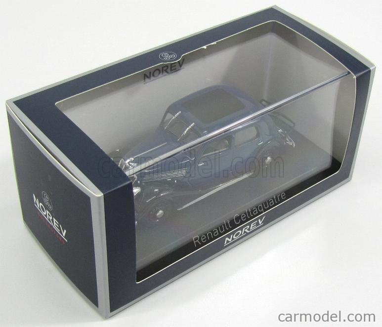 NOREV 519155 Scale 1/43 | RENAULT CELTAQUATRE 1936 DARK BLUE BLACK