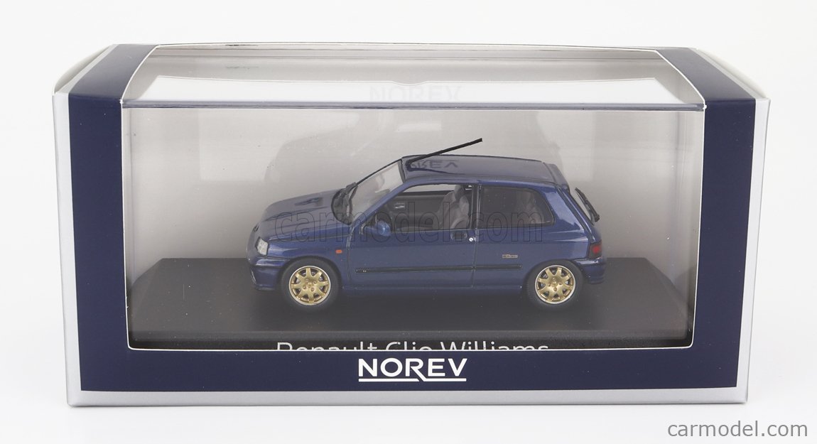 ルノー 希少RENAULT Clio williams ミニカー　1/43 Renault CLIO Williams 1 43 by NOREV for sale online | eBay UK