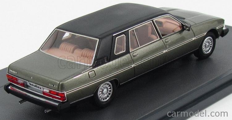Neo 1/43 Peugeot 604 Limousine Heuliez 1978 Silver | eBay