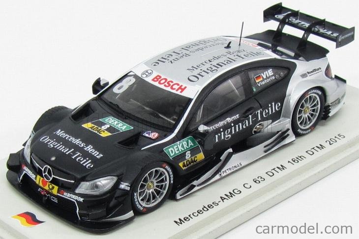 Miniature Spark 1:43 Mercedes C-Class C63 AMG Motorsport #6 DTM 2017 - Wickens - SG346