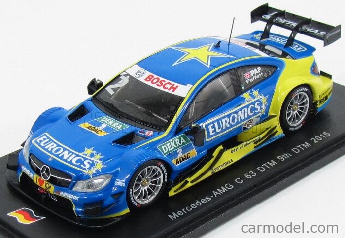 Miniature Spark 1:43 Mercedes C-Class C63 AMG Motorsport #6 DTM 2017 - Wickens - SG346