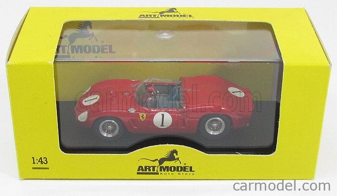 ART-MODEL ART068 Scale 1/43 | FERRARI DINO 246SP N 1 DAYTONA 1962 R ...