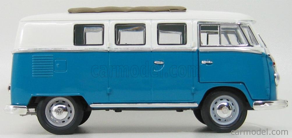 LUCKY-DIECAST LDC92327BL Scale 1/18 | VOLKSWAGEN T1 MINIBUS 1962 ...