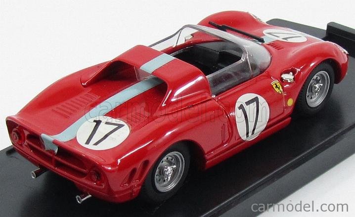 BEST-MODEL 9026 Scale 1/43 | FERRARI 365P2 N 17 24h LE MANS 1965 RED ...