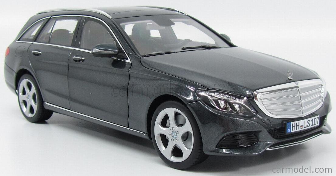 Mercedes clase c t-modelo 2014 oscuro gris met 1:18 norev nuevo /& OVP 183475