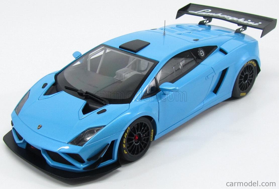 AUTOart 81359 Lamborghini Gallardo Gt3 Fl2 2013 1/18 Diecast Car Blue for sale online