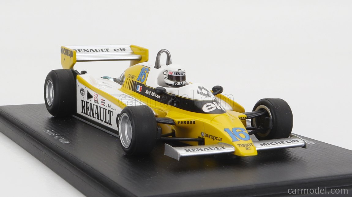 Spark 1/43 - S1758 - Renault RE20 #16 Winner Brazilian GP
