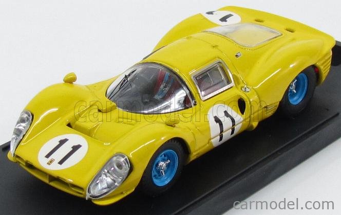 BANG 7224 Scale 1/43 | FERRARI 412P N 11 1967 YELLOW