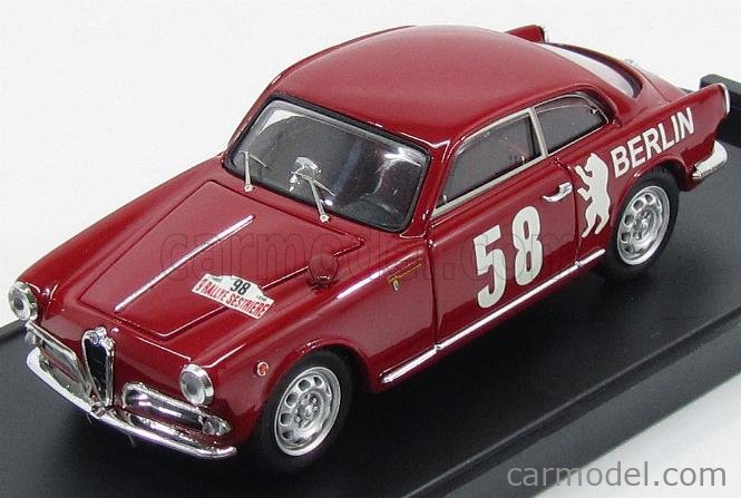 BANG 7206 Scale 1/43 | ALFA ROMEO GIULIETTA 1a SERIE N 58