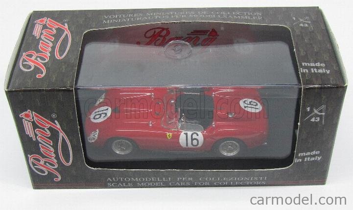 Miniature Voiture Bang 1/43 - Ferrari 250 TR 58 N°22 - Le Mans 1958